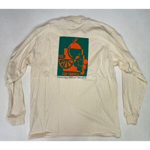 VINTAGE University Of Miami FFT Food For Thought T-shirt Men Large Single Stitch